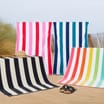 Hello Summer Stripe Beach Towel