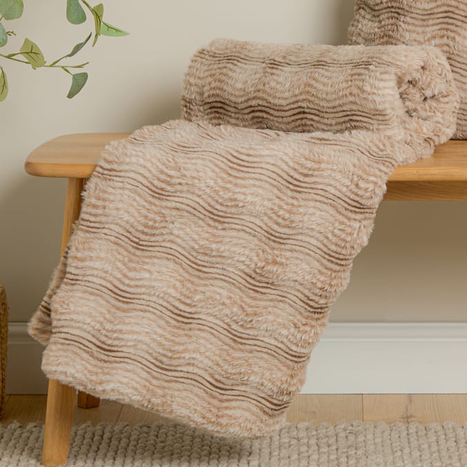 The Winter Warmer Collection Mallory Stripe Throw