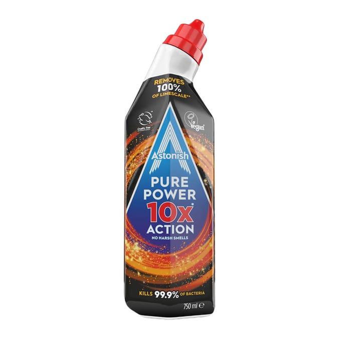 Astonish Pure Power 10X Action Toilet Gel 750ml