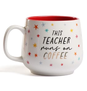 Thank You Teacher Mug - Stars