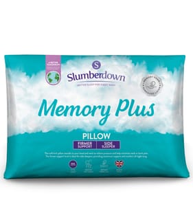 Slumberdown Memory Foam Plus Pillow