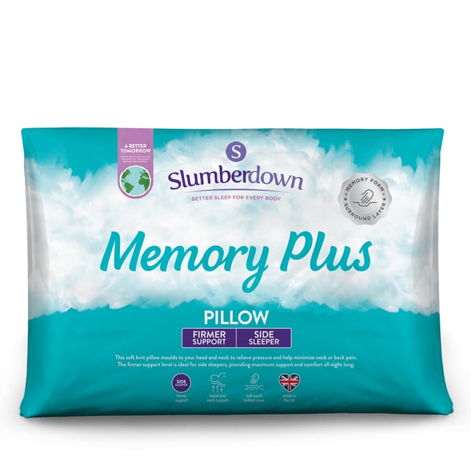 Slumberdown Memory Foam Plus Pillow