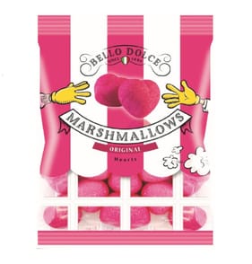 Bello Dolce Heart Marshmallows 125g - Original