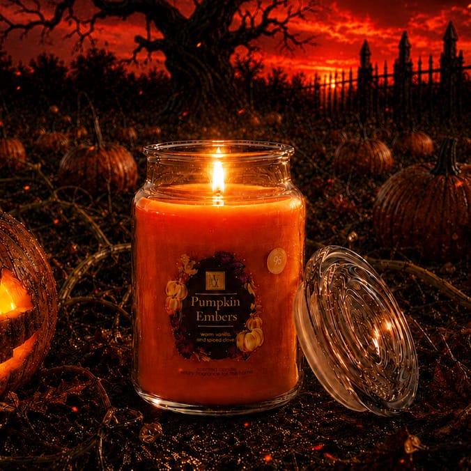 Wickford & Co Scented Candle 18oz - Pumpkin Embers
