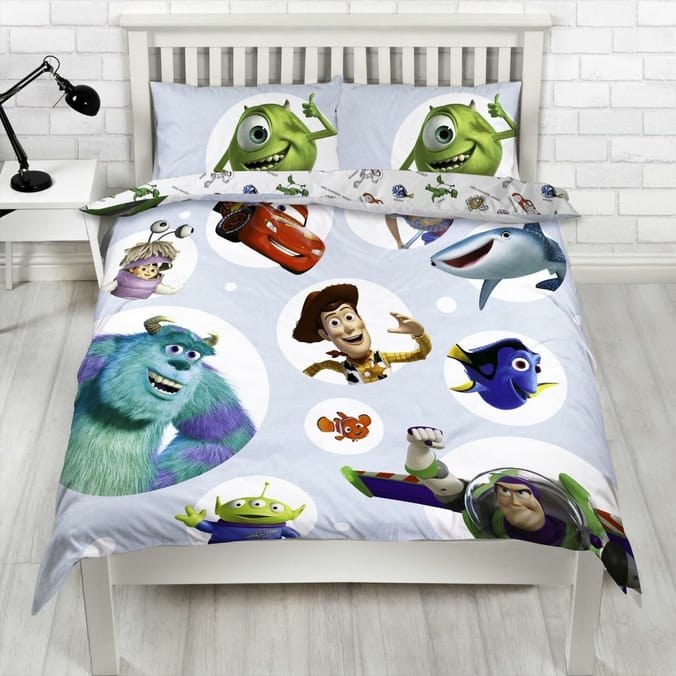 Disney Pixar Reversable Double Duvet Cover