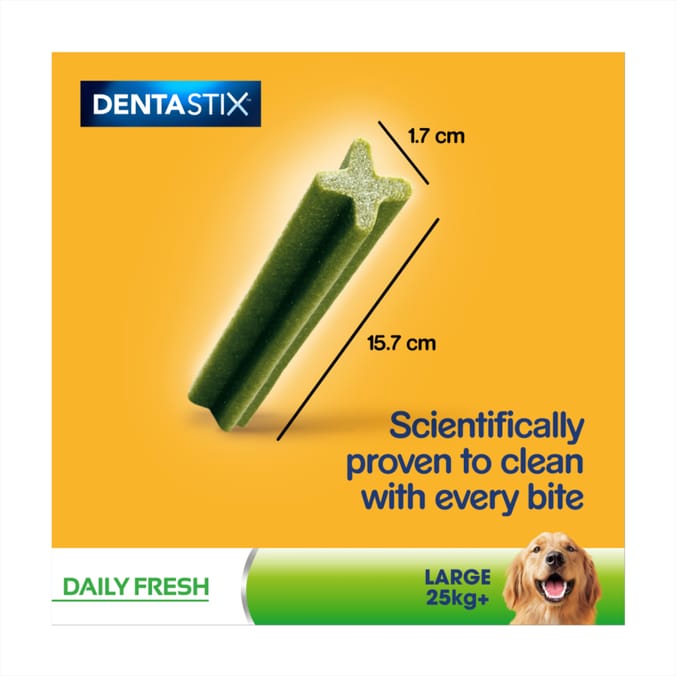 Pedigree Dentastix 21 Fresh Adult Large Dog Treats 810g