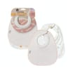 Tommee Tippee ComfeeFit Milk Feeding Bibs 0m+ Reversible x2