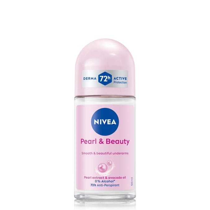 Nivea Pearl & Beauty 72h Roll On Anti-Perspirant 50ml
