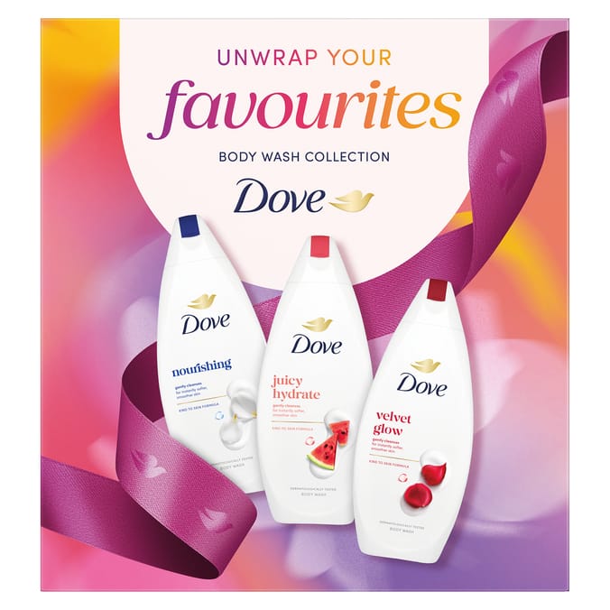 Dove Body Wash Trio Gift Set - Favourites