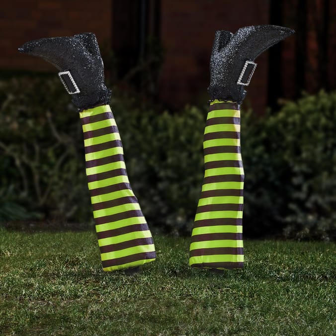 Hallow Scream Witch Leg Stakes