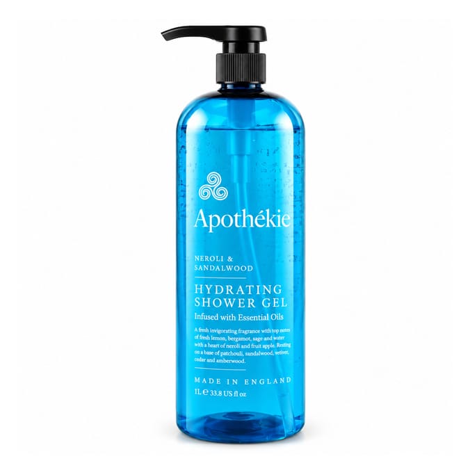 Apothekie Hydrating Shower Gel 1L - Neroli & Sandalwood  