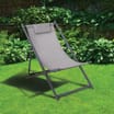 The Outdoor Living Collection Metal Deck Chair
