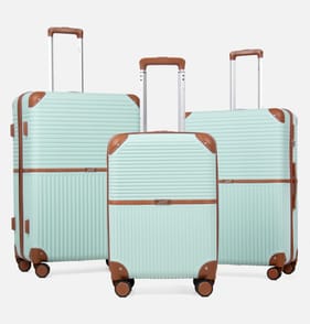 Salisburys Hard Shell Suitcase - Stockholm Mint
