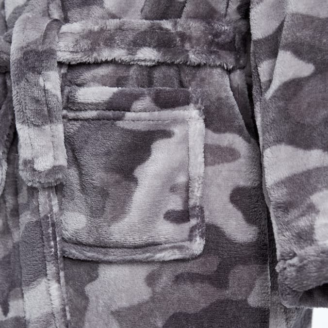 Jeff & Co By Jeff Banks Boys Camo Robe