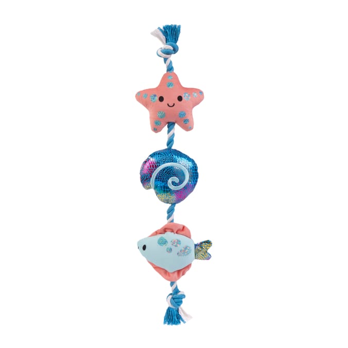 Chester's Seashells On A Rope Tug Dog Toy