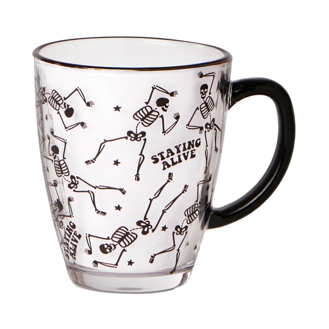 Halloween Glass Tea Mug