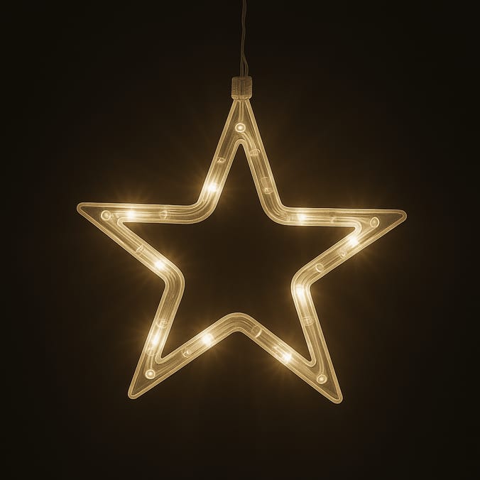 Prestige Battery Operated LED Star Window Light 18.5cm