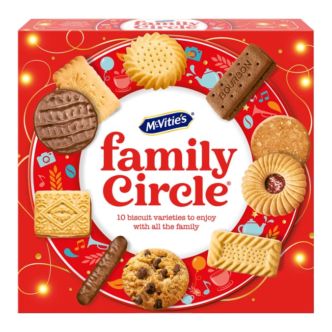 McVitie's Family Circle Biscuit Selection 400g