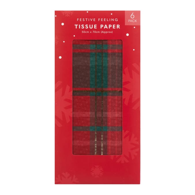 Festive Feeling Tissue Paper 6 Pack