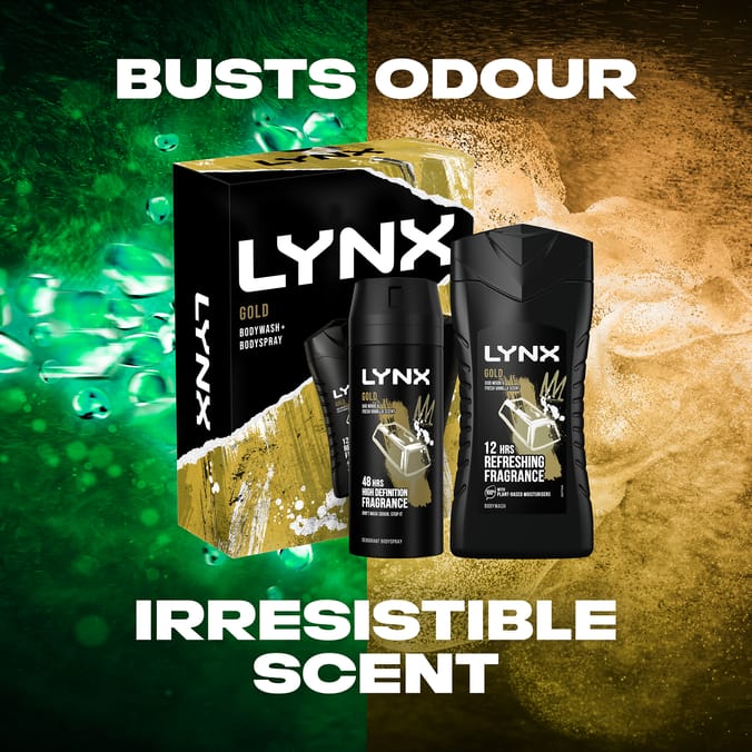 Lynx Body Spray Duo Gift Set - Gold