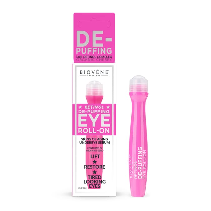 Biovene Retinol De-puffing Eye Roller