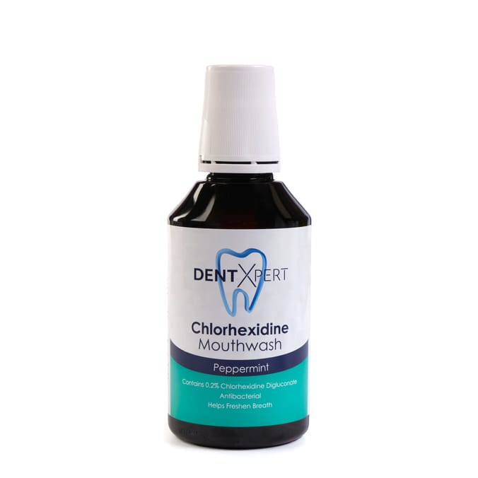 Dent X Pert Chlorhexidine Mouthwash Peppermint 300ml