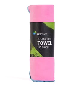 Lakescape Microfibre Travel Towel - Pink
