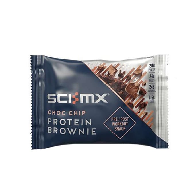 Sci-MX Protein Brownie 65g - Chocolate Chip x12