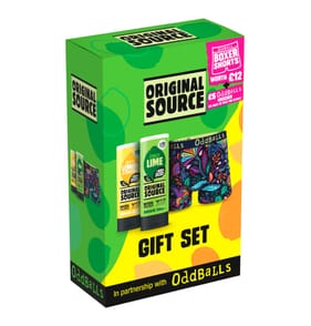 Original Source x Oddballs Gift Set with Shower Gel and Boxers