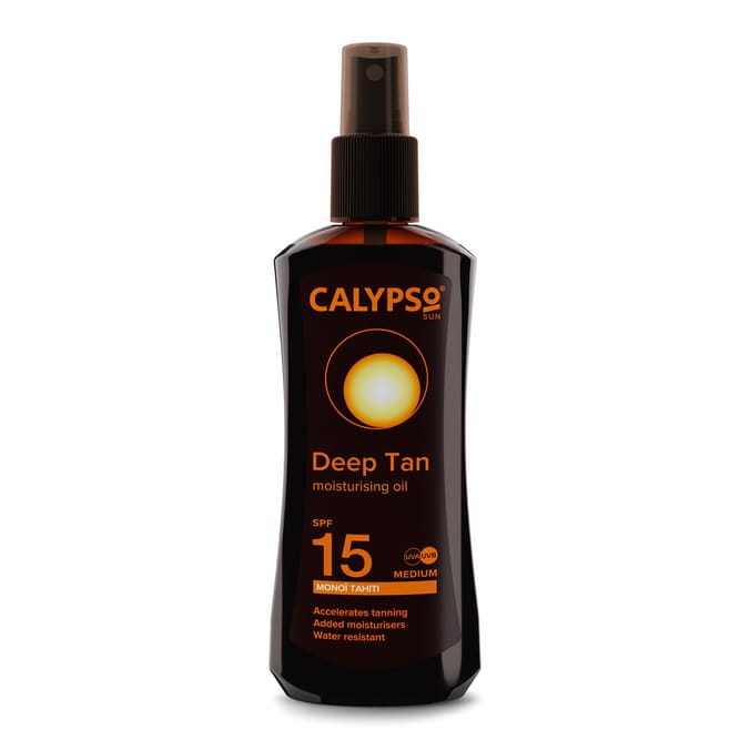 Calypso Deep Tan Oil Spray 200ml SPF15 