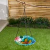 Jardin Hanging Glass Bird Bath