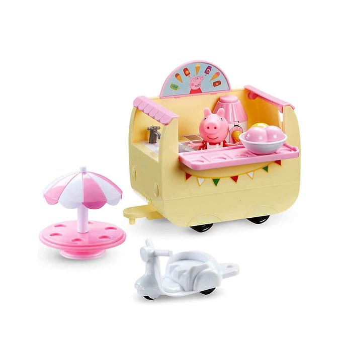 Peppa pig ice cream top van