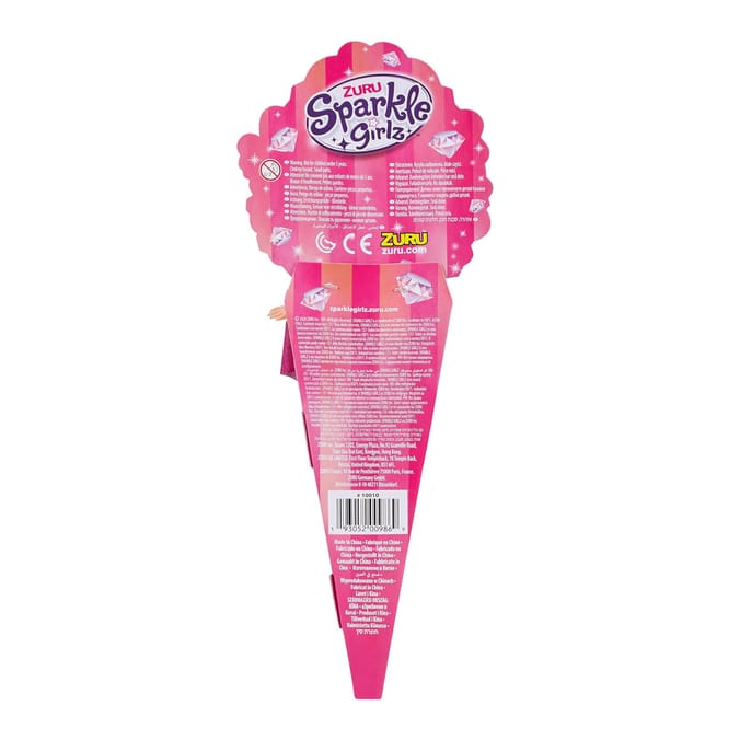 Zuru Sparkle Girlz Princess Doll Cones 10" - Assorted
