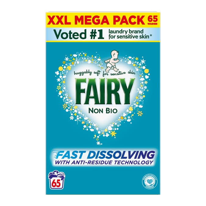 Fairy Non Bio Washing Powder 65 Washes 3.575kg