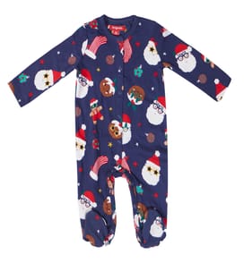 Originals Christmas Print Sleepsuit - Baby