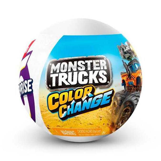 Zuru 5 Surprise Collectable Ball 9cm - Colour Change Monster Trucks