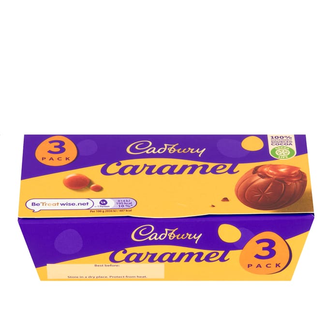 Cadbury Caramel Egg 3 Pack 120g