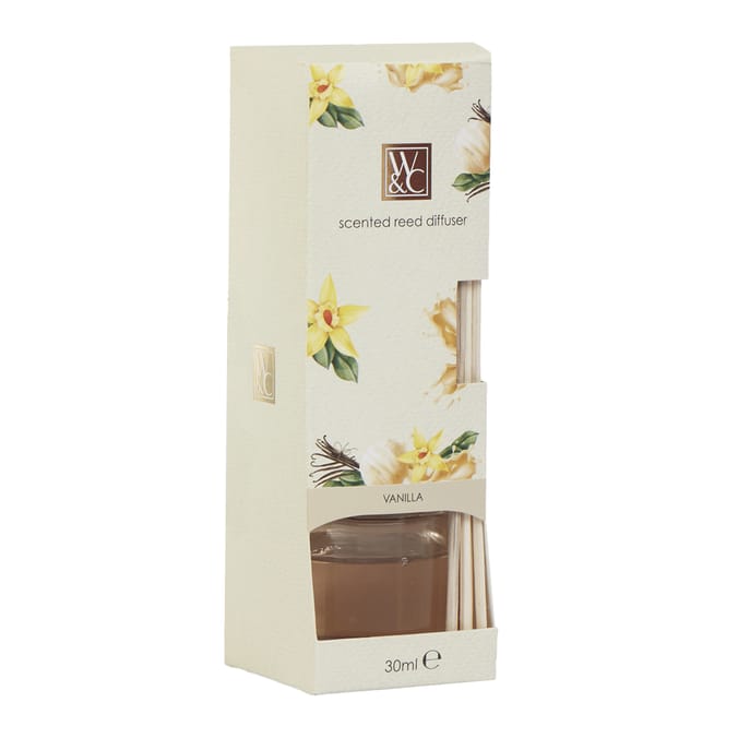 Wickford & Co Scented Reed Diffuser 30ml - Vanilla