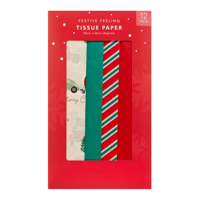 Festive Feeling Tissue Paper 12 Pack