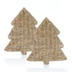 Nordic Spirit Sea Grass Christmas Tree Placemat x2