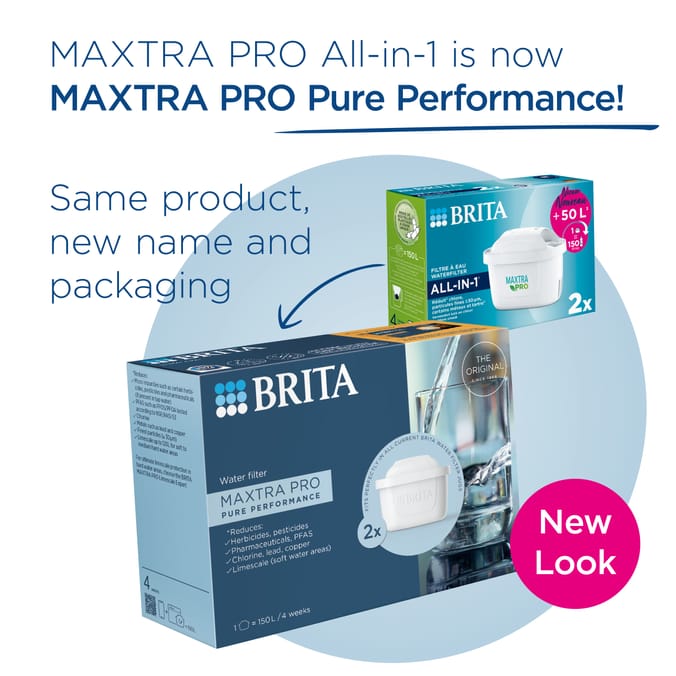Brita Maxtra Pro Pure Performance Water Filter Cartridge - 2 Pack