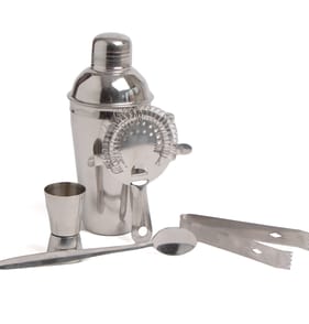 Home Collections Stainless Steel Cocktail Shaker Set