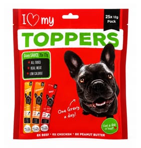 I Love My Pet Gravy Toppers 25 Pack