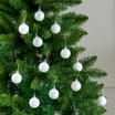 Festive Feeling 4cm Christmas Baubles 24 Pack