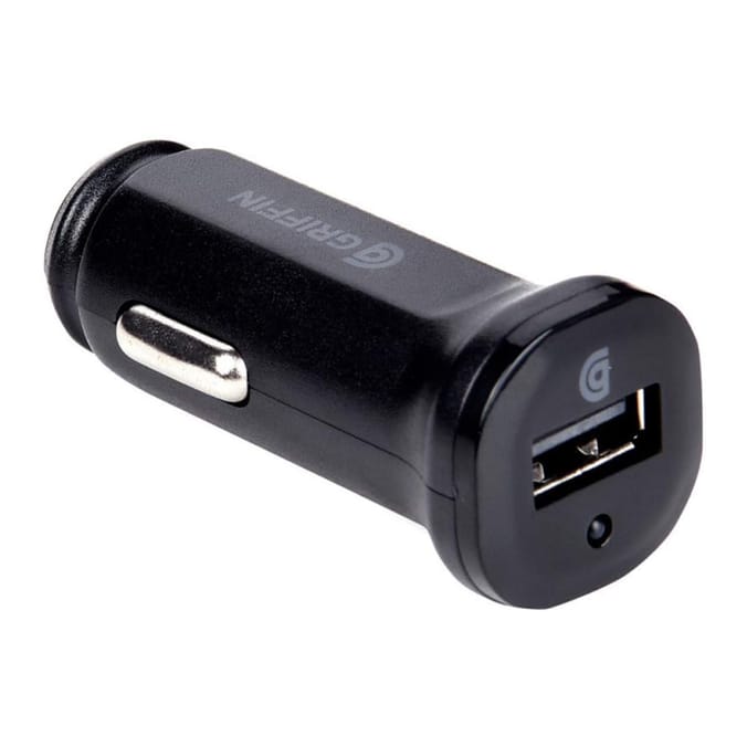 Griffin Single Port 2.4A USB In-Car Charger
