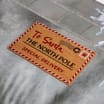 Festive Feeling Coir Door Mat - Letter To Santa Special Delivery
