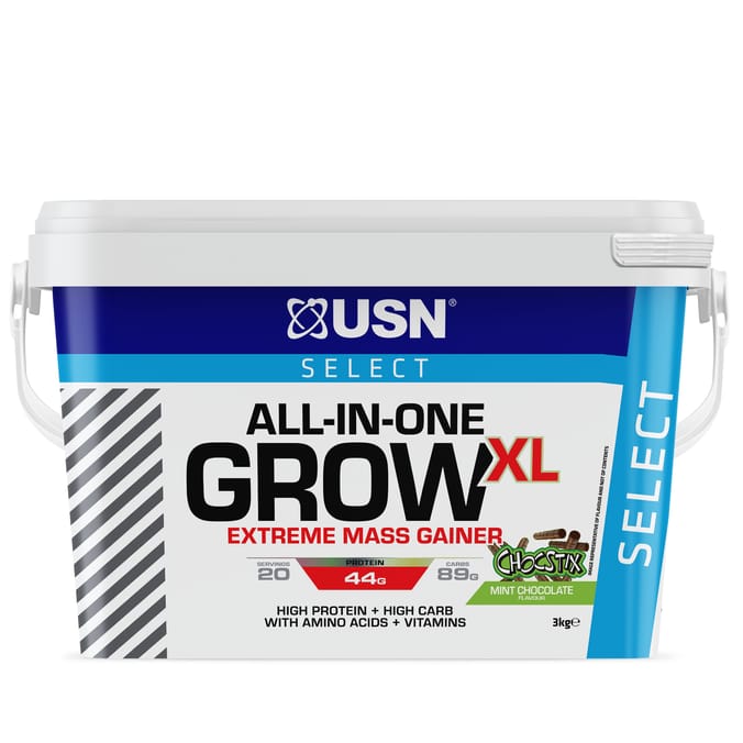 USN Select All-In-One-Grow XL 3kg - ChocStix Mint Chocolate 