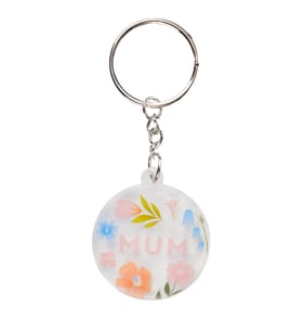 Mother's Day Floral Mum Keyring