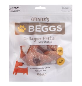 Chester's Beggs Collagen Pretzel 180g - Chicken