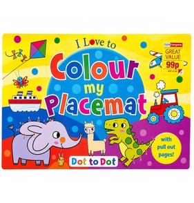 Colour My Placemat - Dot to Dot
